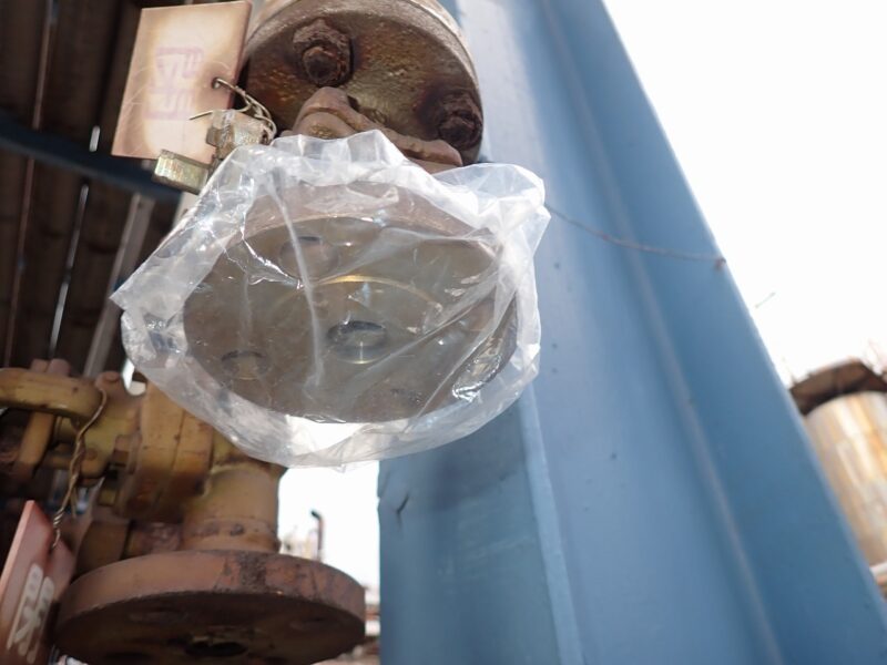 厚み100μ？！丈夫なフランジ用メンテナンス保護カバー