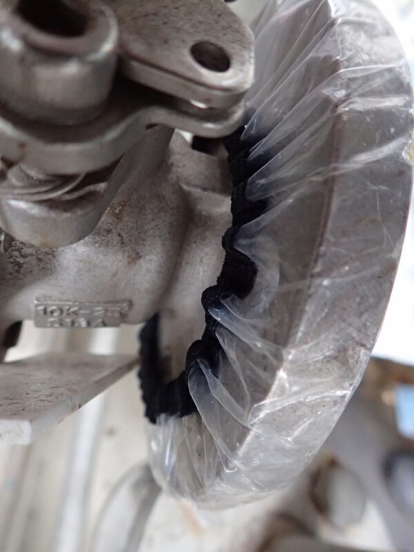 厚み100μ?!丈夫なフランジ用メンテナンス保護カバー